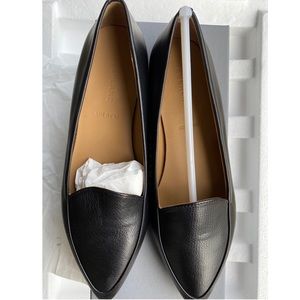 Everlane Pointed Black Flats